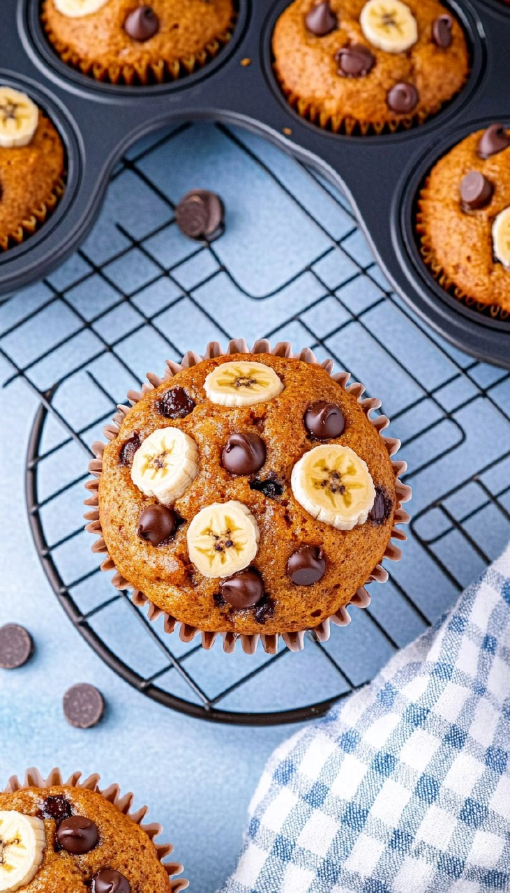 Banana Chocolate Chip Muffins 79 Banana Chocolate Chip Muffins