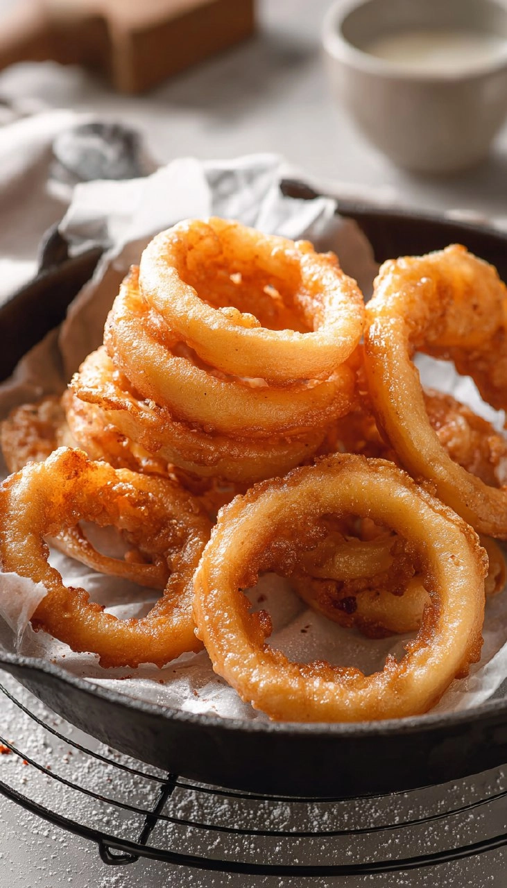 Beer Battered Onion Rings