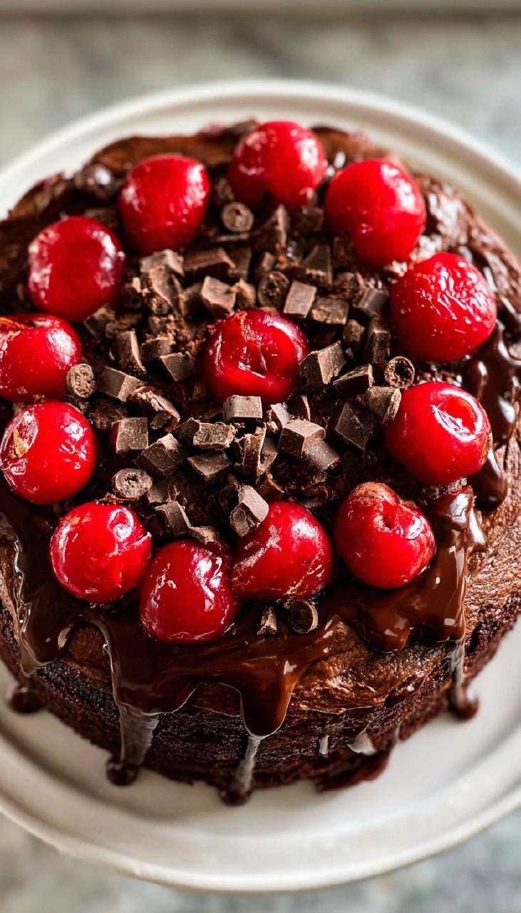 Chocolate Cherry Cake 85 Chocolate Cherry Cake