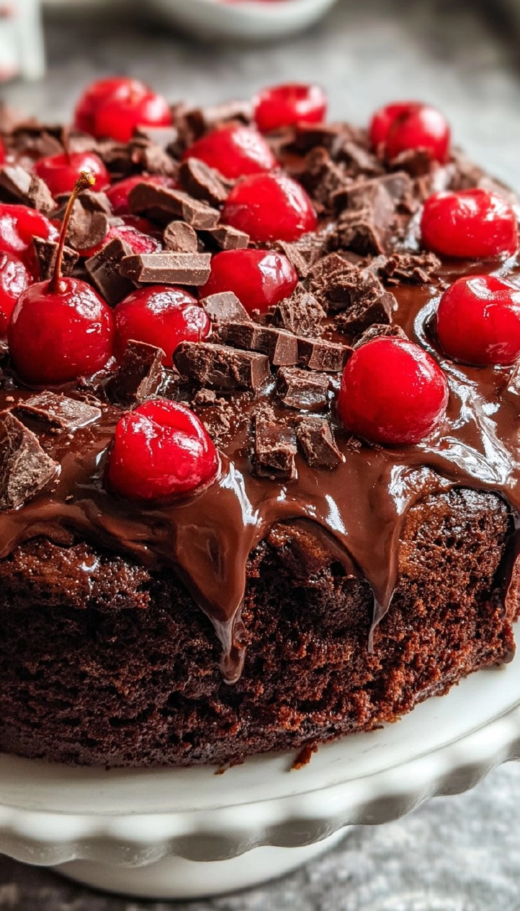 Chocolate Cherry Cake 87 Chocolate Cherry Cake