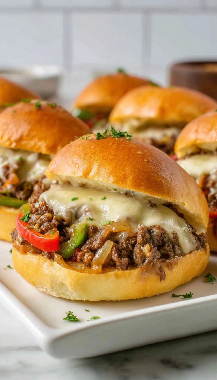 Ground Beef Philly Cheesesteaks 89 Ground Beef Philly Cheesesteaks