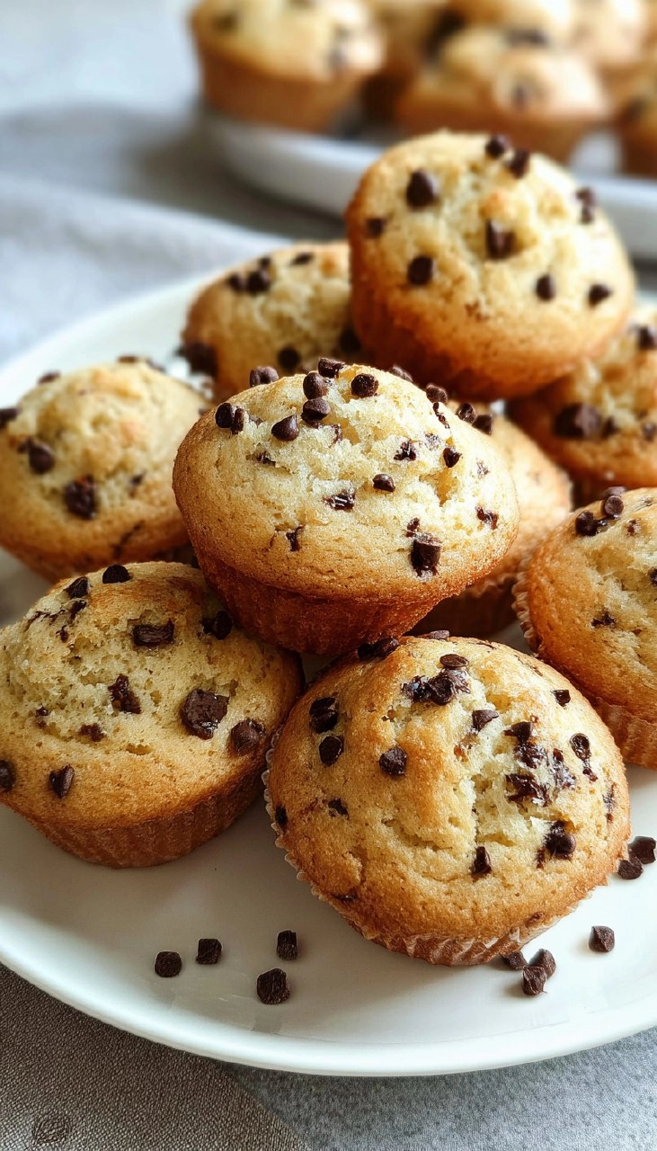 Mini Chocolate Chip Muffins 75 Mini Chocolate Chip Muffins