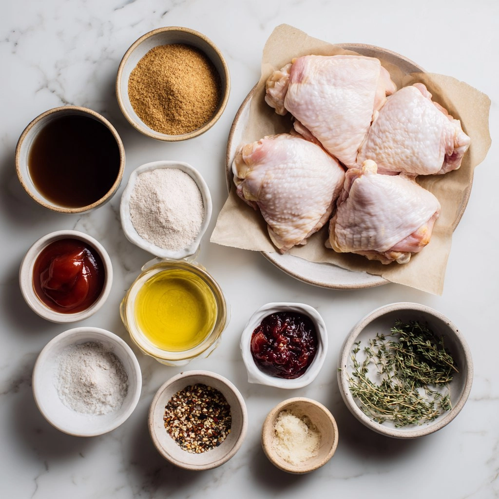 Slow Cooker BBQ Chicken Thighs