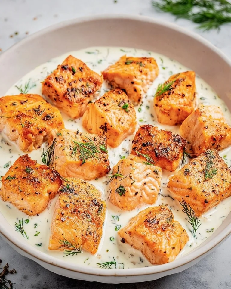 Air-Fryer-Salmon-Bites-with-Creamy-Lemon-Dill-Sauce-Recipe
