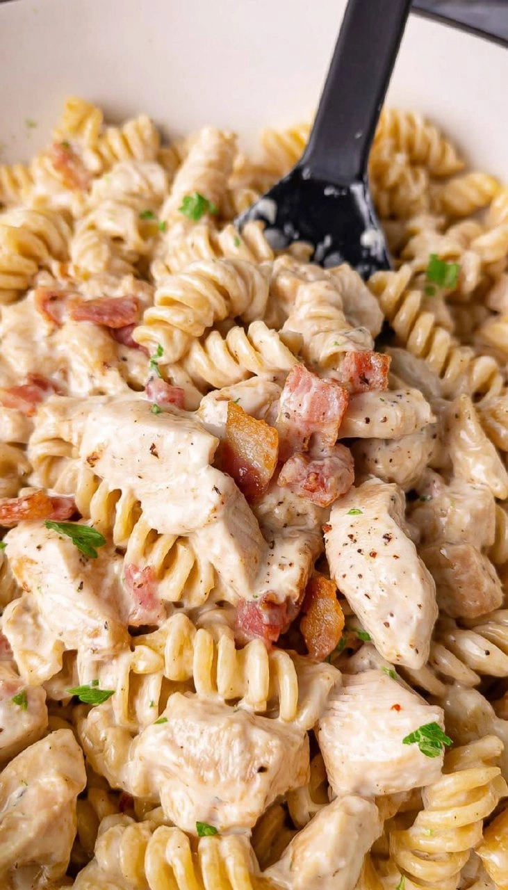 Chicken Bacon Ranch Pasta