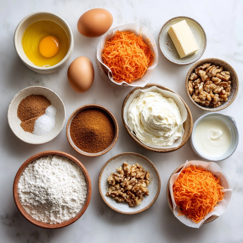 Classic Carrot Cake Cupcakes