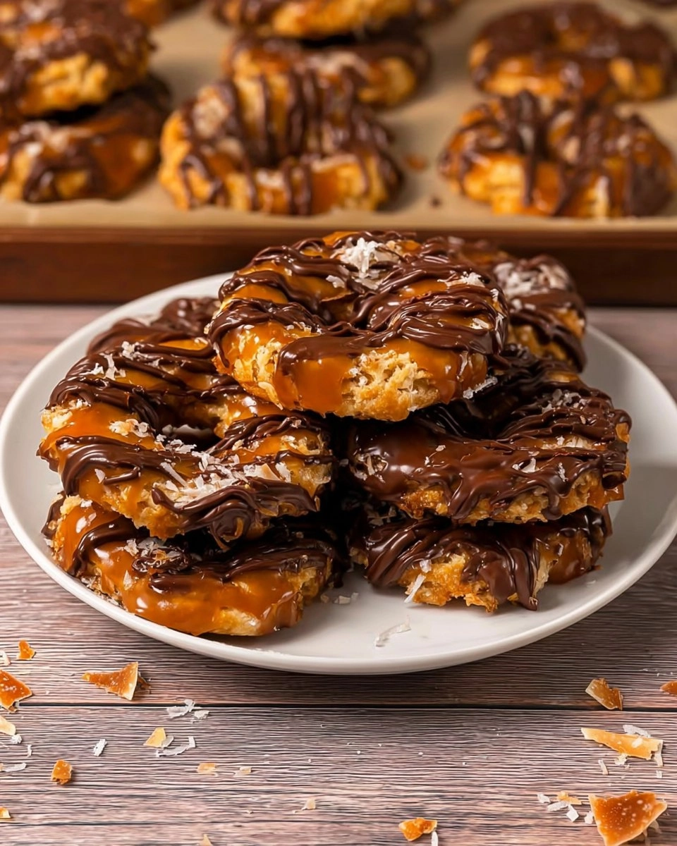 Copycat Samoa Cookies 101 Copycat Samoa Cookies
