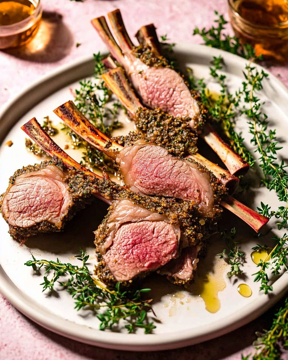 Herb-Crusted Rack of Lamb