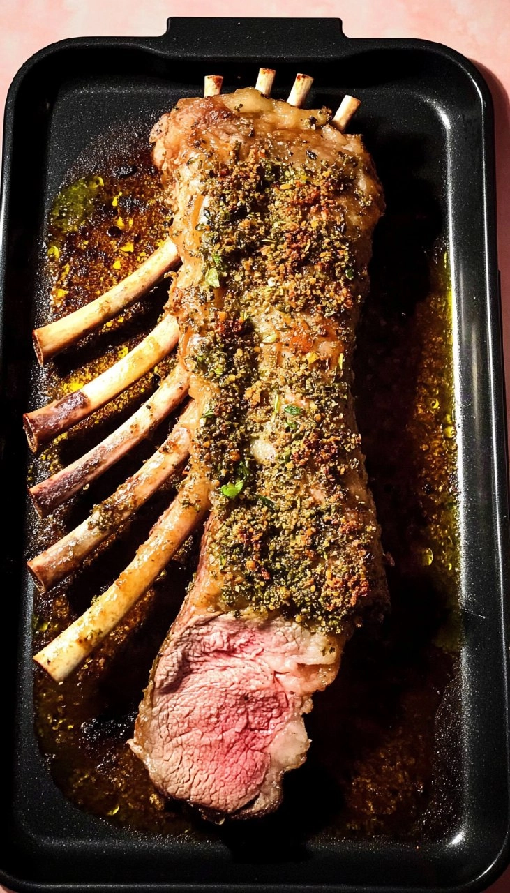 Herb-Crusted Rack of Lamb