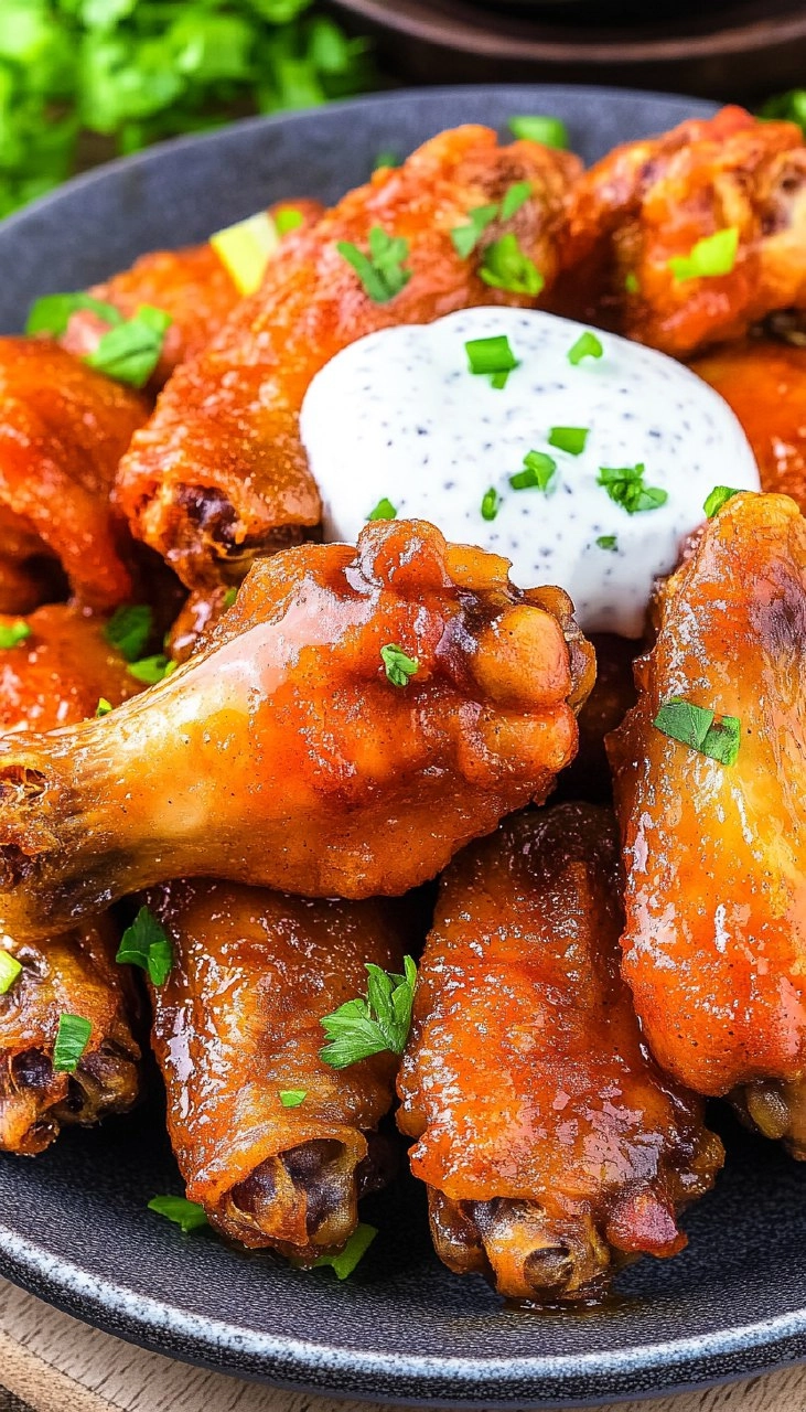 Hot Honey Chicken Wings 127 Hot Honey Chicken Wings