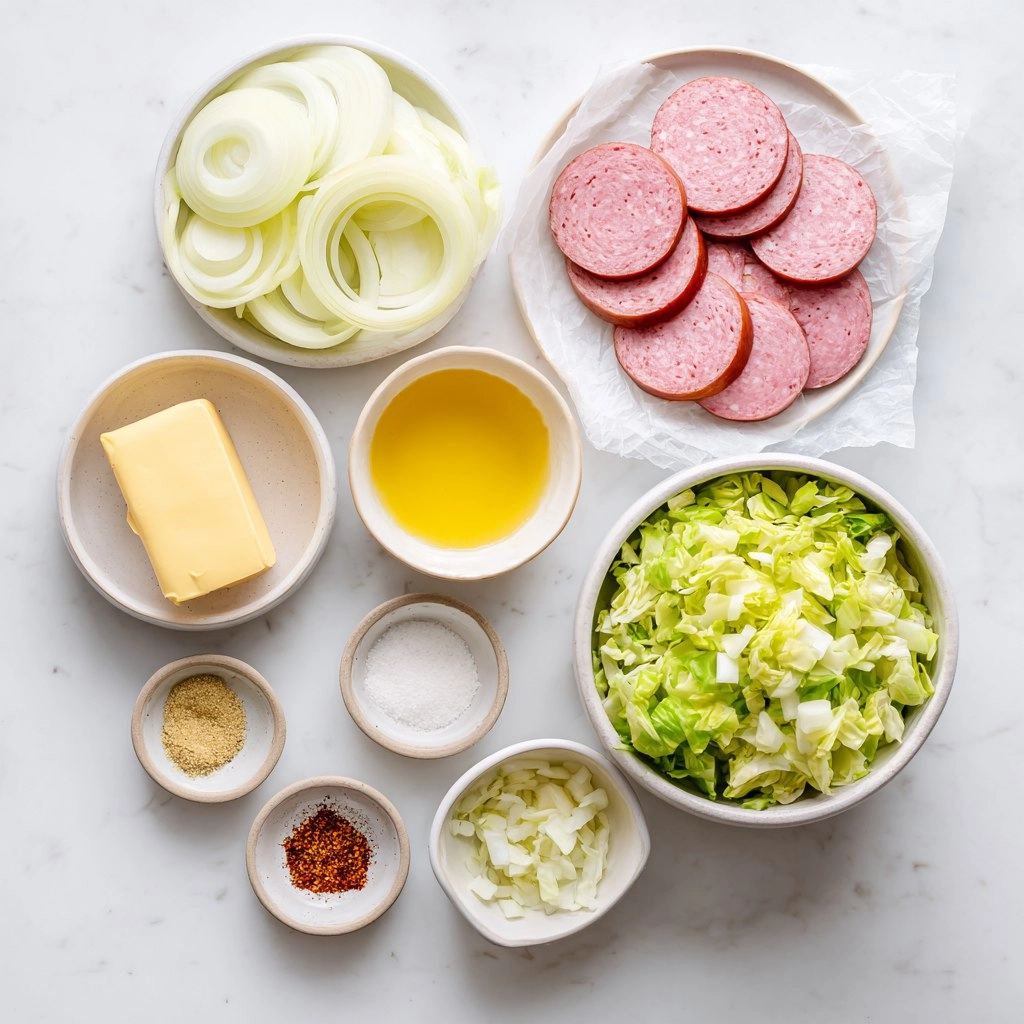 Kielbasa and Cabbage