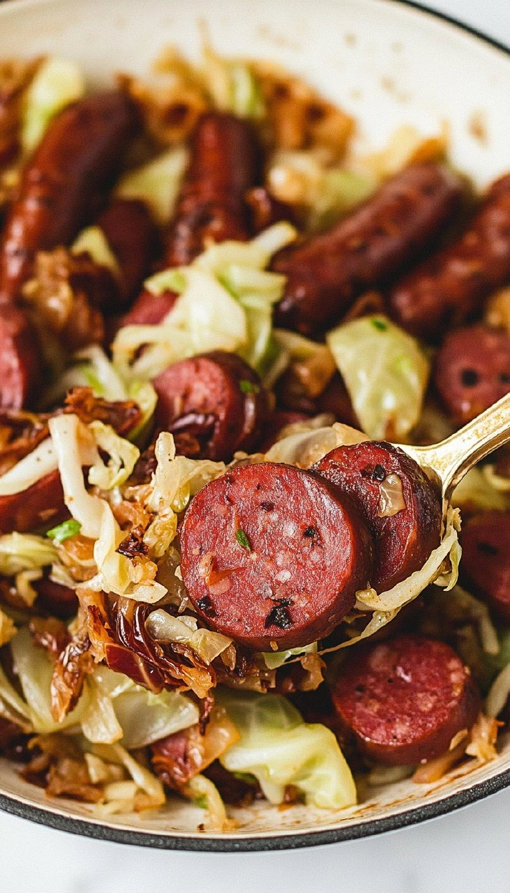 Kielbasa and Cabbage