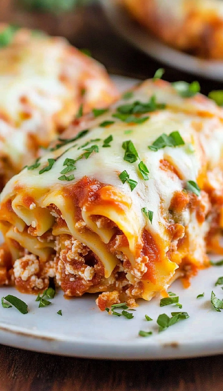Lasagna Roll Ups