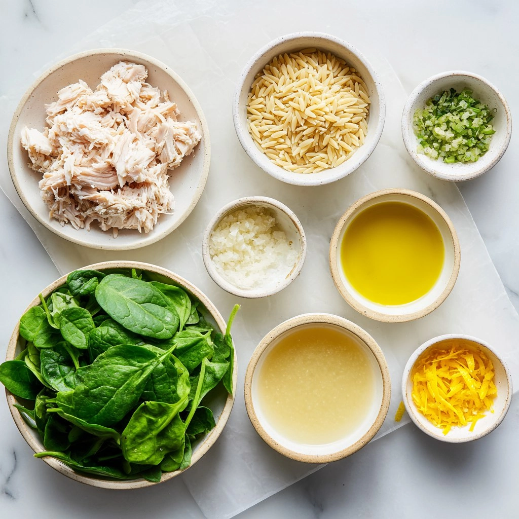 Lemon Chicken Orzo 90 Lemon Chicken Orzo