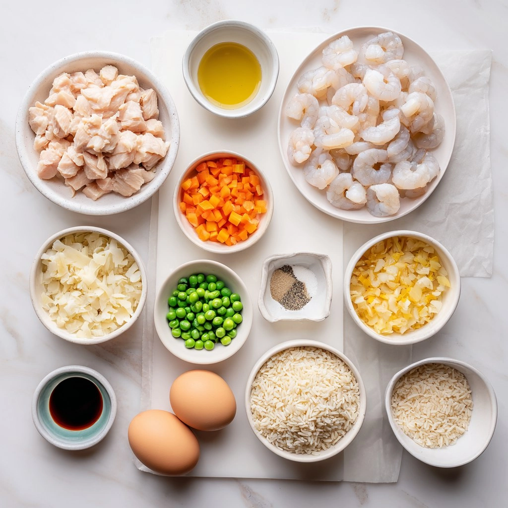 Shrimp and Chicken Fried Rice