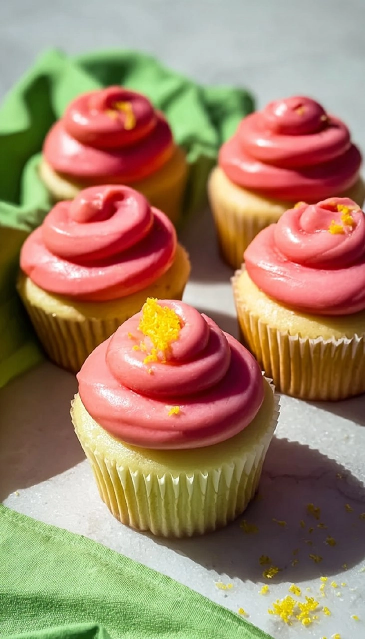Strawberry Lemon Cupcakes 133 Strawberry Lemon Cupcakes