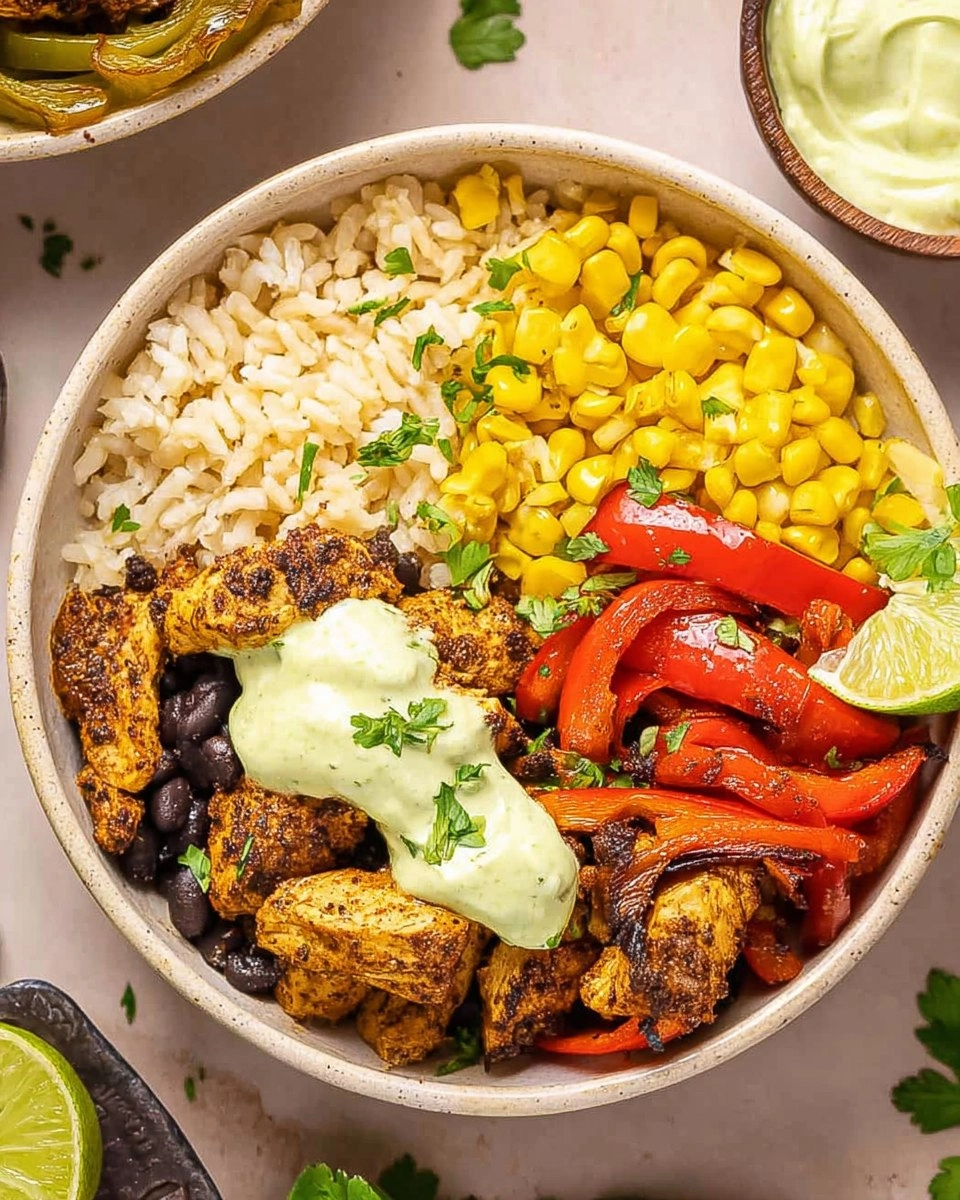 Air-Fryer-Chicken-Fajita-Bowl-Recipe