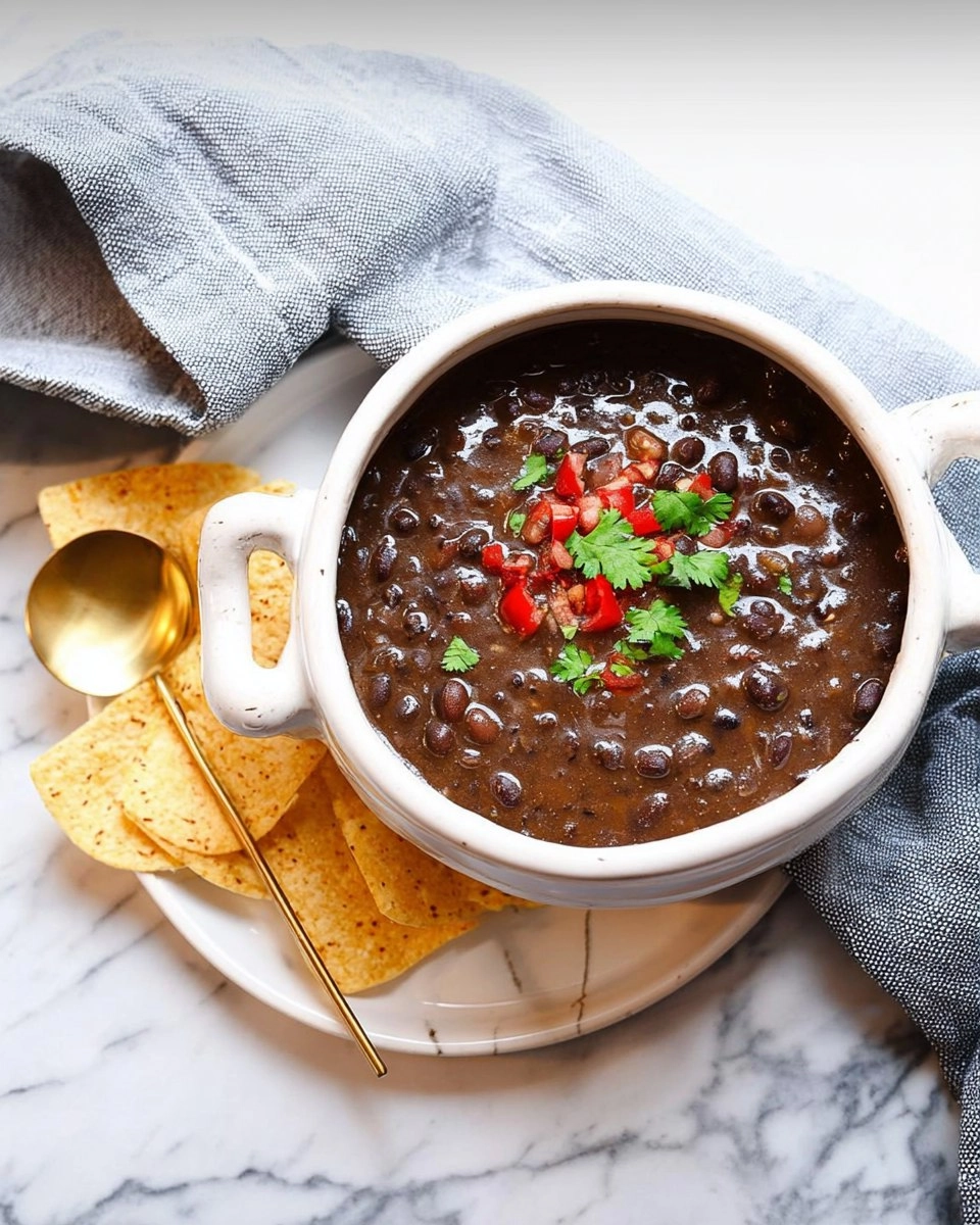 Black Bean Soup 116 Black Bean Soup