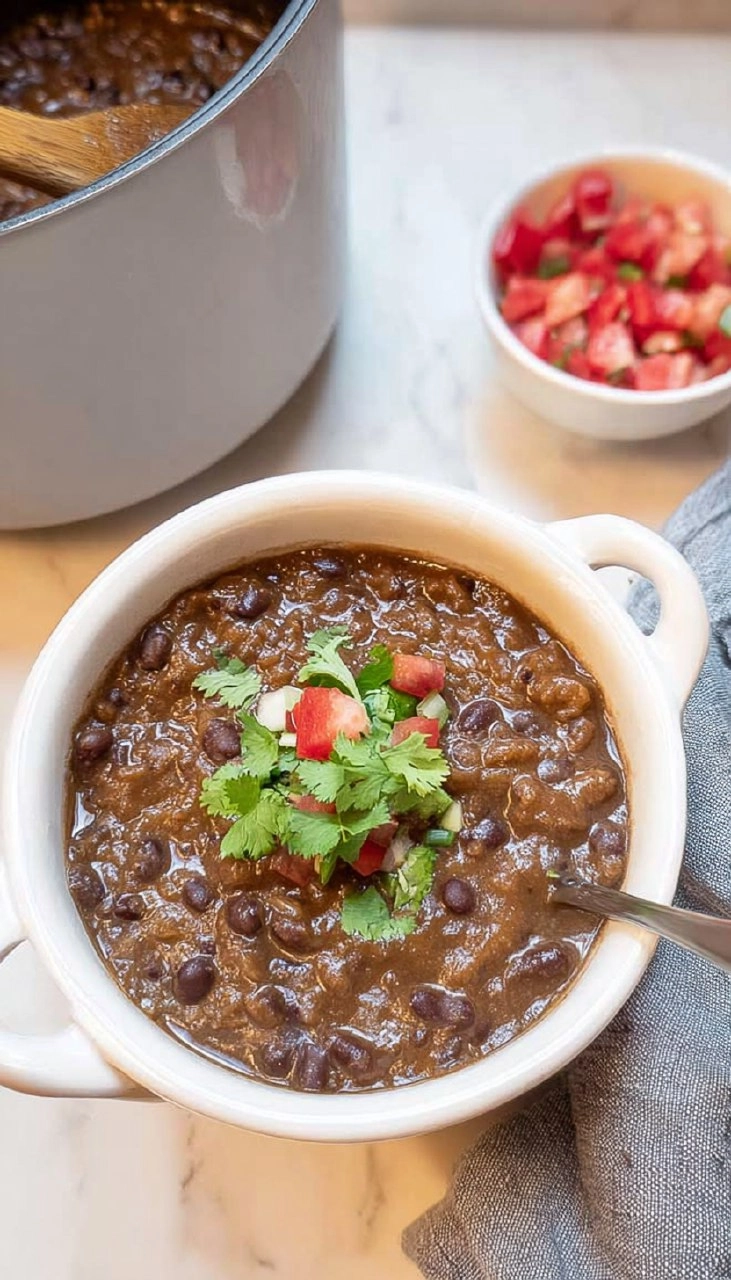 Black Bean Soup 117 Black Bean Soup