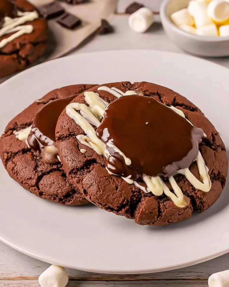 Crumbl-Copycat-Chocolate-Mallow-Cupcake-Cookies-Recipe