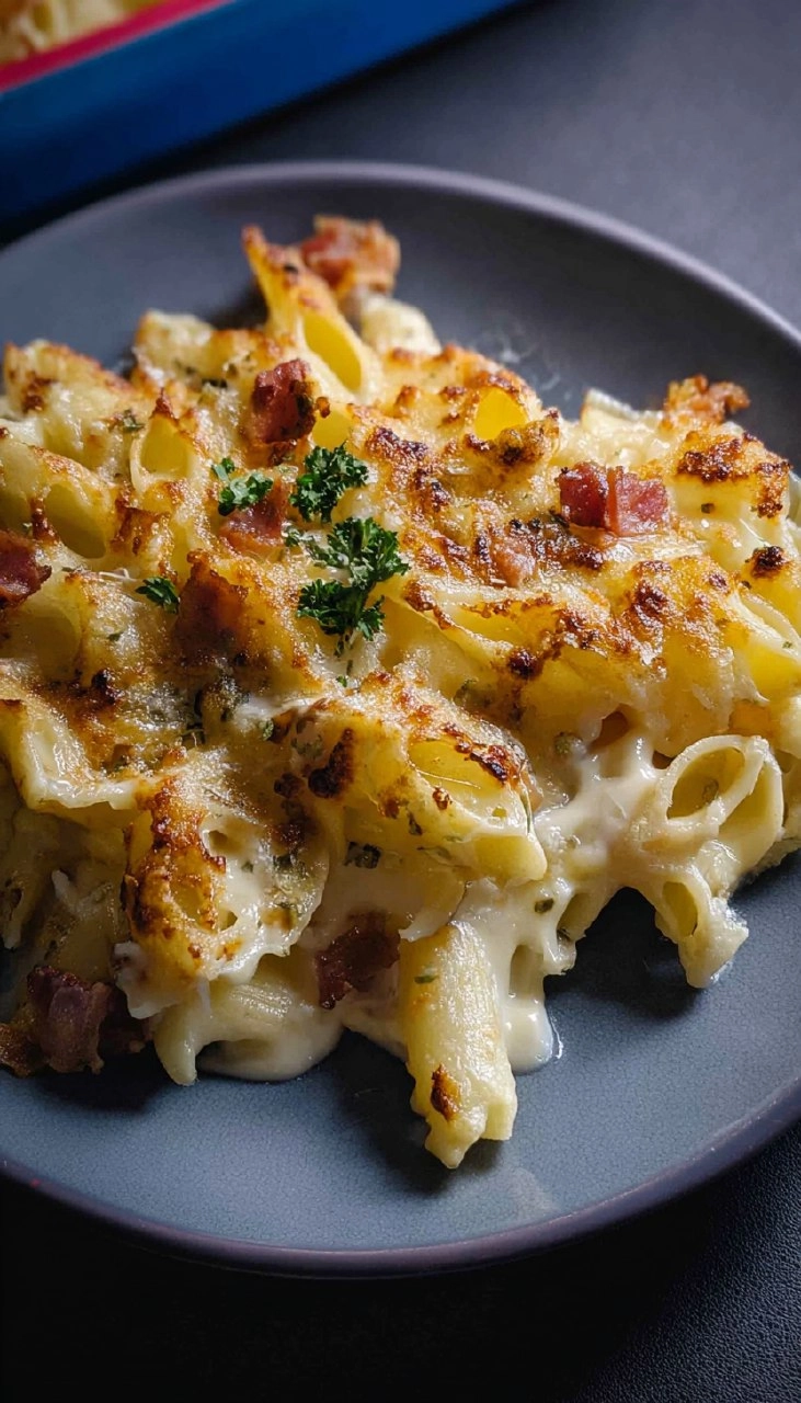 Italian Mac and Cheese with Pancetta