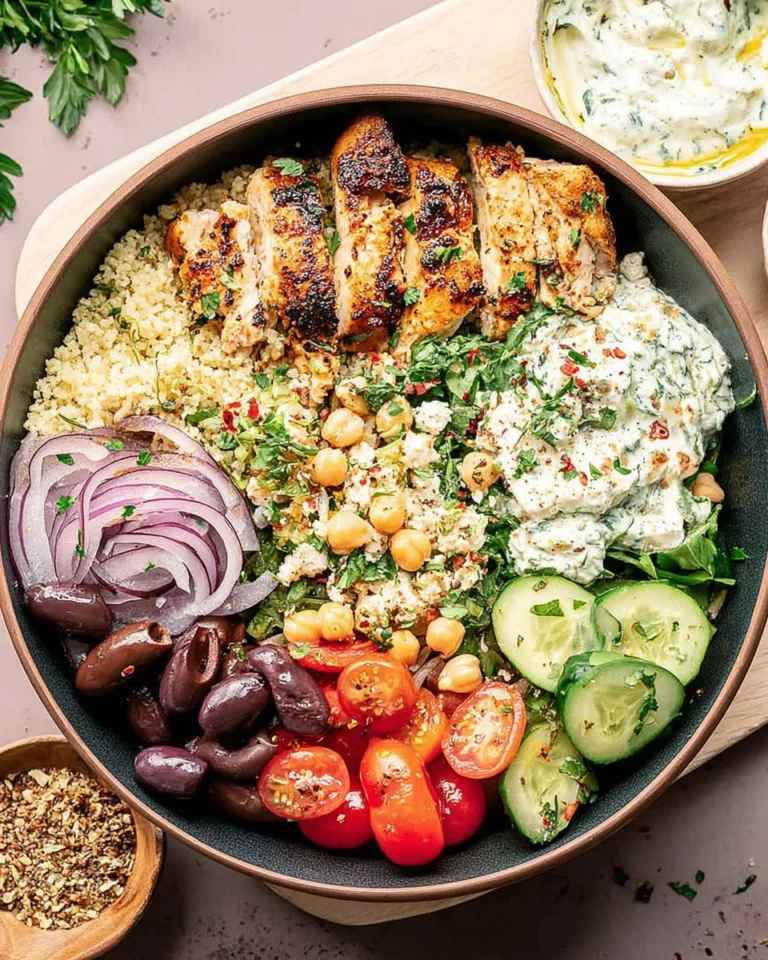 Mediterranean-Chicken-Bowl-Recipe