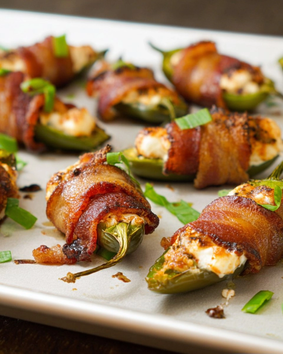 Smoked Jalapeno Popper with Bacon and Cheesy Filling