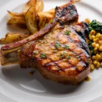 Smoked-Pork-Chops-With-Honey-Mustard-Glaze-Recipe