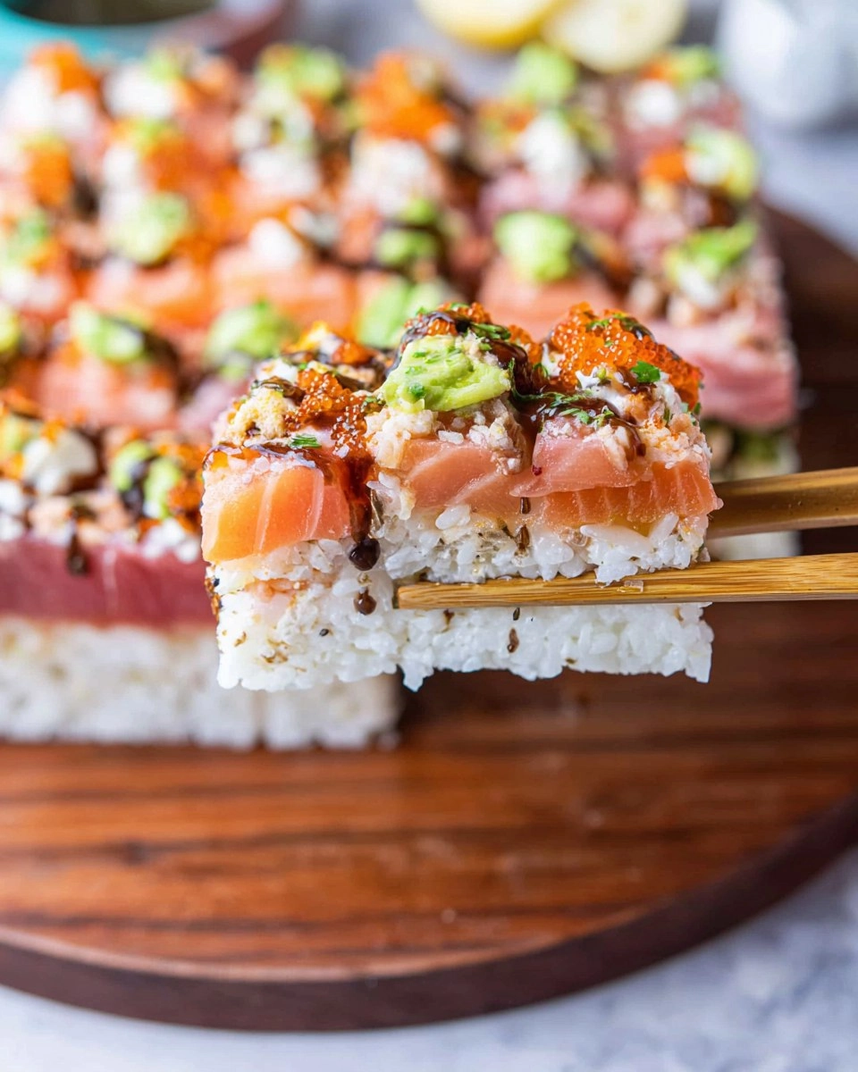 Sushi Cake 100 Sushi Cake