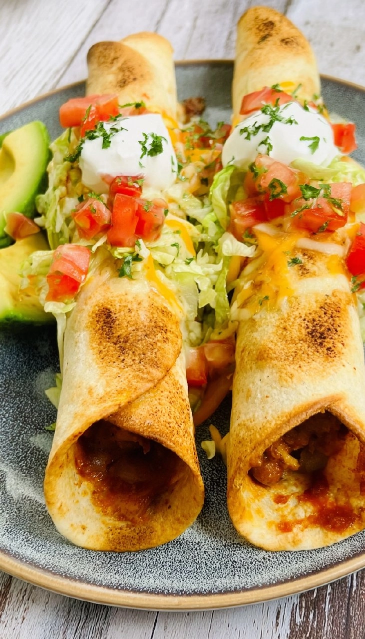 Baked Rolled Tacos