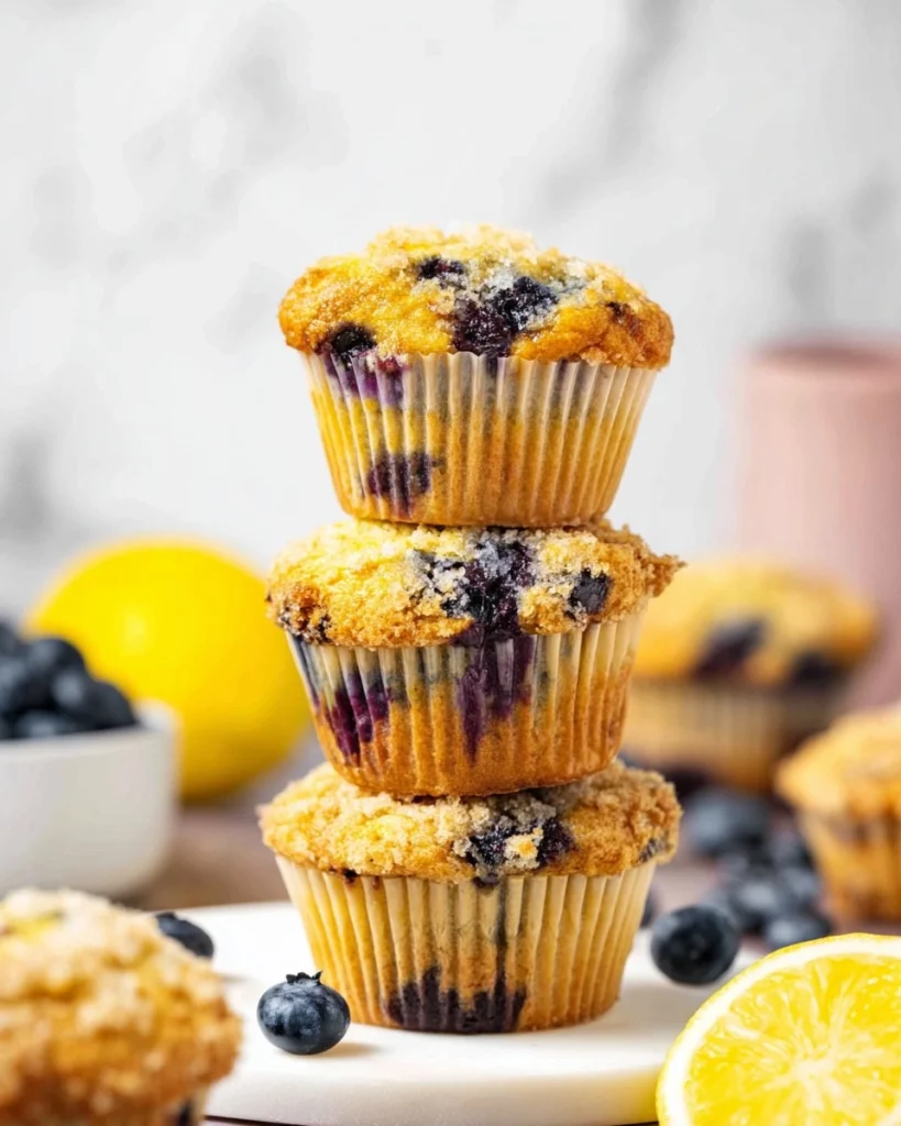 Blueberry-Lemon-Muffins-with-Greek-Yogurt-Recipe