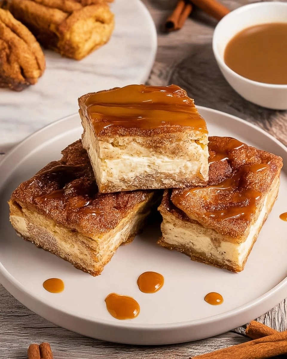 Churro Cheesecake Bars with Cajeta