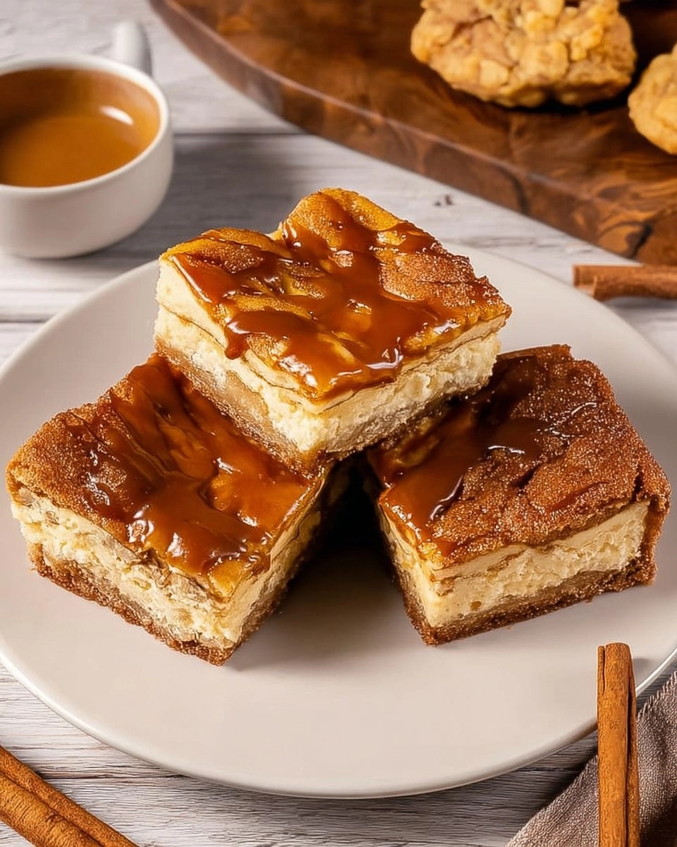 Churro Cheesecake Bars with Cajeta
