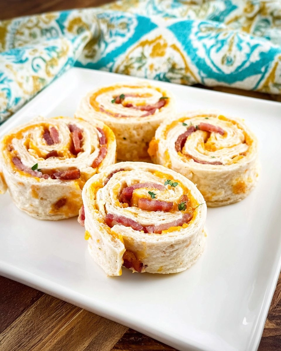 Cream Cheese Bacon Ranch Pinwheels