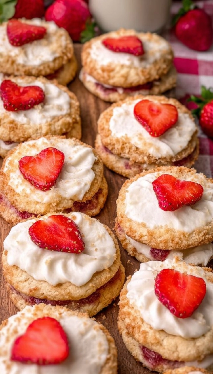 Strawberry Shortcake Cookies