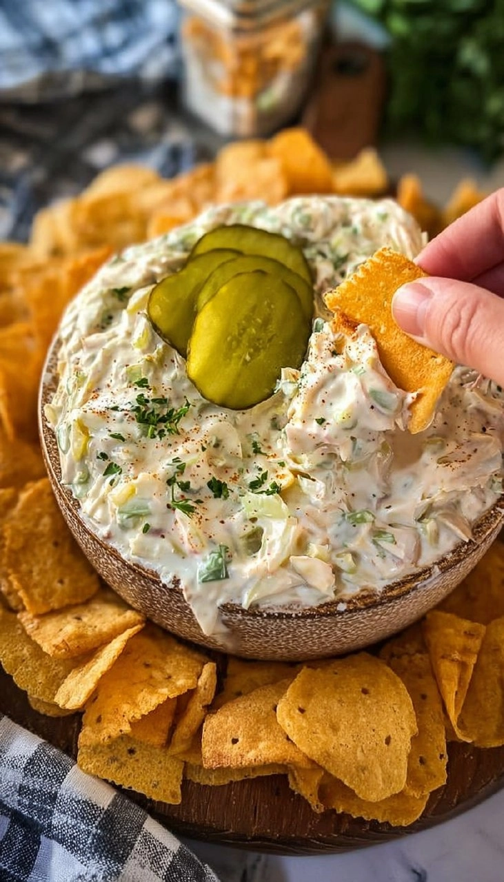 Viral Pickle Dip for Pickle Lovers