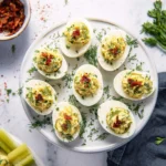 Zesty-Dill-Pickle-Deviled-Eggs-Appetizer-Recipe